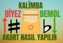 Kalimba ♯ Diyez – ♭ Bemol Akort Frekans Tablosu